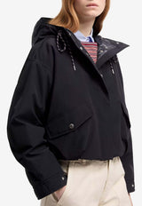 Moncler Eucalyptus Logo-Patched Jacket Navy L10931A000185994N_742