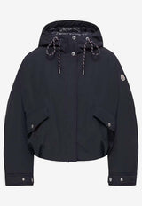 Moncler Eucalyptus Logo-Patched Jacket Navy L10931A000185994N_742