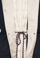Moncler Begonia Logo-Patched Jacket Navy L10931A000455996A_742