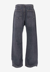 Rick Owens DRKSHDW Geth Wide-Leg Jeans Gray DU02E7351DGY_58