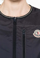 Moncler Alshain Zip-Up Vest Blue  L10931A0015053A5E_77B