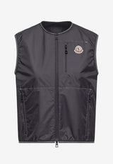 Moncler Alshain Zip-Up Vest Blue  L10931A0015053A5E_77B