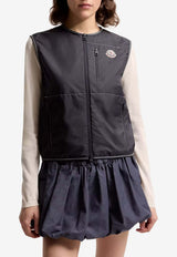 Moncler Alshain Zip-Up Vest Blue  L10931A0015053A5E_77B