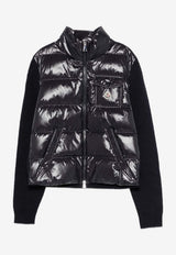 Moncler Logo-Patched Zip-Up Jacket Navy L10939B00023M7774_778
