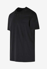 Moncler Logo Patch Crewneck T-shirt Black L10918C0001789AYW_999