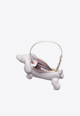 Thom Browne Baby Hector Grained Leather Shoulder Bag Pink FAP341A00198_680