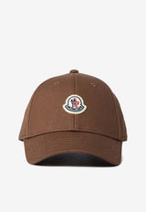 Moncler Logo-Embroidered Baseball Cap Brown L10933B0000804863_277