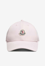 Moncler Logo-Embroidered Baseball Cap Pink L10933B0000804863_506