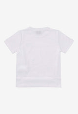 Golden Goose DB Kids Boys Star-Print Crewneck T-shirt White GKP02441P002248_10449