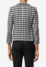 Thom Browne Houndstooth Cropped Blazer Monochrome FBC010T02284980