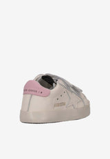 Golden Goose DB Baby Girls School Set with Logo White GIF00534F007129_11410
