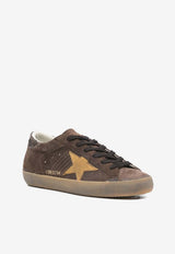 Golden Goose DB Kids Super-Star Suede Low-Top Sneakers Brown GWF00102F008100_55736