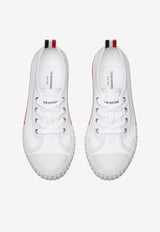 Thom Browne Collegiate Low-Top Sneakers White FFD125AF0102_100