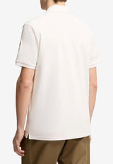Moncler Logo Patch Polo T-shirt White L10918A0003189A16_034