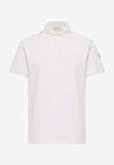 Moncler Logo Patch Polo T-shirt White L10918A0003189A16_034