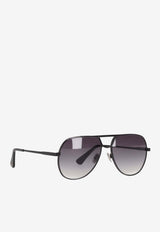 Golden Goose DB Aviator Carter Metal Sunglasses Purple GUA00670A000776_60630
