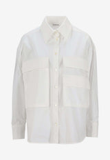 P.A.R.O.S.H. Buttoned Casual Shirt White D381273CANYOX25W_001