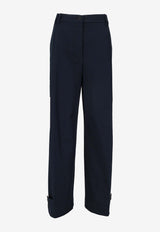 P.A.R.O.S.H. Cedro Cargo Buttoned Pants Blue D232462CEDRO_012
