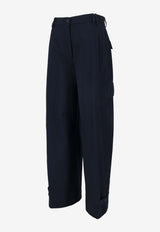 P.A.R.O.S.H. Cedro Cargo Buttoned Pants Blue D232462CEDRO_012