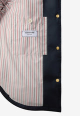 Thom Browne 4-bar Stripes Puffer Jacket Blue FBD076XF1095_415