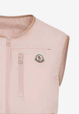 Moncler Alshain Zip-Up Vest Pink L10931A0015053A5E_50H