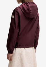 Moncler Coquelicot Zip-Up Jacket Red L10931A00022539ZD_480