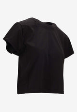 Rick Owens Level Crewneck T-shirt Black DS02E7207RN_09