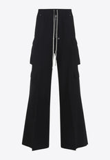 Rick Owens DRKSHDW Double Cargo Jumbo Belas Pants Black DU01F4398DBK_09