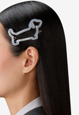 Thom Browne Hector Hair Clip Gray FHA013AG0002_035