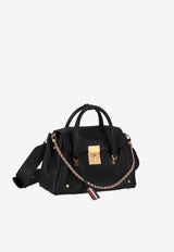 Thom Browne Bolton Grained Leather Top Handle Bag Black FAP483AL0105_001