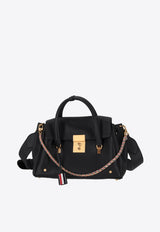 Thom Browne Bolton Grained Leather Top Handle Bag Black FAP483AL0105_001