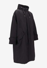AMI PARIS Padded Parka Jacket Gray HJK823PA0035_020