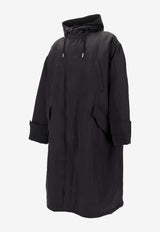 AMI PARIS Padded Parka Jacket Gray HJK823PA0035_020
