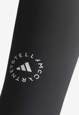 Adidas By Stella McCartney Logo Print Leggings Black JW4554_black