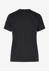 Moncler Signature Logo Print T-shirt Black L10938C0001789B8Y_999