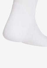 Adidas By Stella McCartney Logo-Printed Ankle Socks White KF3572_white