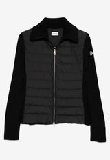 Moncler Logo-Patched Zip-Up Jacket Black L10939B00020M1131_999