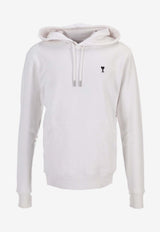 AMI PARIS Ami De Coeur Hooded Sweatshirt White HSW764730_100