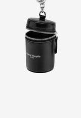 Maison Margiela Leather Perfume Holder Bag Charm Black SA1VL0044P8831_T8013