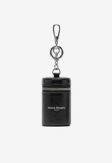 Maison Margiela Leather Perfume Holder Bag Charm Black SA1VL0044P8831_T8013