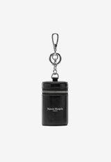 Maison Margiela Zipped Dog Waste Bag Dispenser Keyring Black SA1VL0048P8831_T8013