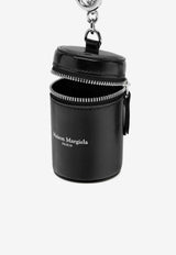 Maison Margiela Zipped Dog Waste Bag Dispenser Keyring Black SA1VL0048P8831_T8013
