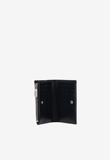 Off-White Jitney Quote Zipped Bi-Fold Wallet Black OWNC072C99LEA001_1001