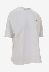Off-White Half Arrow Skate T-shirt White  OWAA13FF25JER004_0110