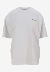Off-White Half Arrow Skate T-shirt White  OWAA13FF25JER004_0110