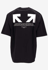 Off-White Half Arrow Skate T-shirt Black  OWAA13FF25JER004_1001