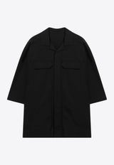 Rick Owens Magnum Tommy Shirt Black RU01F2298TE_09