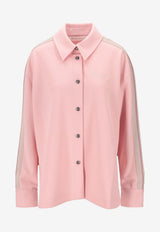 Palm Angels Tonal Track Shirt Pink PWGA050F25FAB001_3003