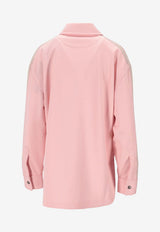 Palm Angels Tonal Track Shirt Pink PWGA050F25FAB001_3003