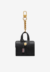 Thom Browne Soft Mr. Thom Bag Key-Ring Black UAM095A06560_001